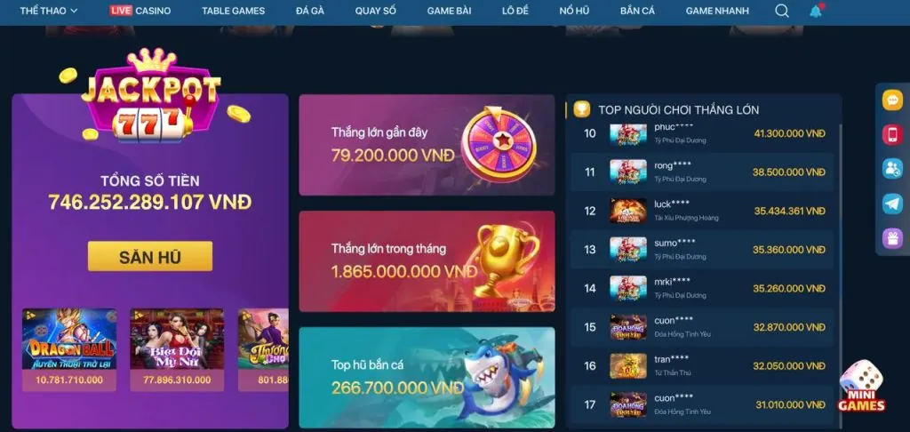 Các chương trình khuyến mãi và ưu đãi đặc biệt dành cho game bắn cá tại 5biz